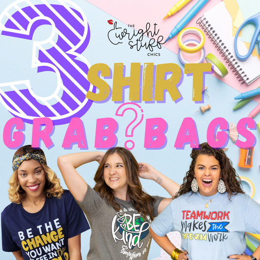 3 Shirt Grab Bags-$30